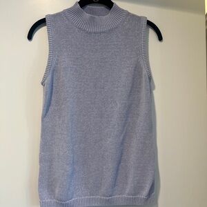 Ann Taylor - Sleeveless Lavender Knit Sweater